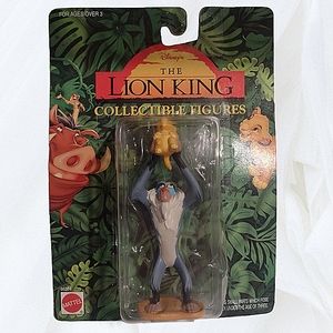 The Lion King Collectible Figure Rafiki and Baby Simba SEALED Vintage Disney 90s